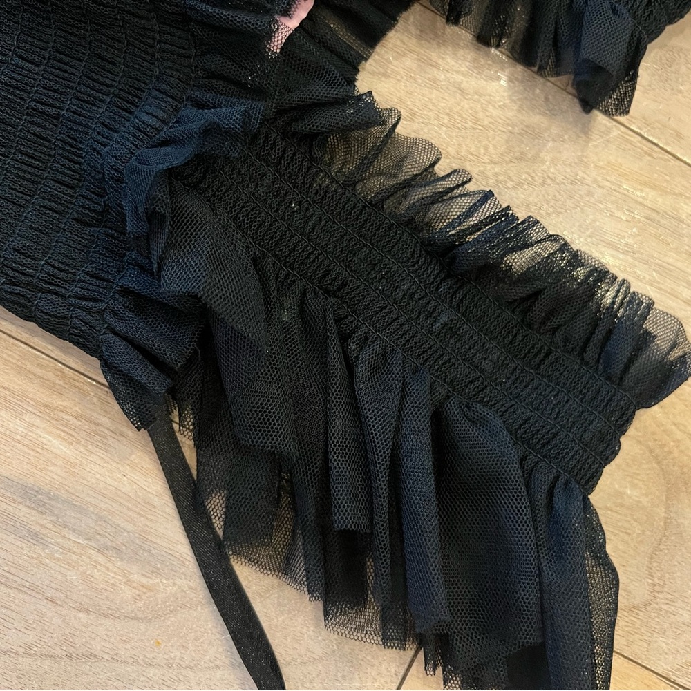 The Tulle Ellie Nap Dress - Black Tulle XXS - Picture 5 of 10